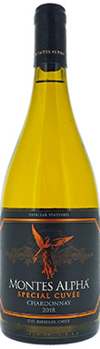 Montes, Alpha Special Cuvée Chardonnay, Zapallar, Chile, 2018