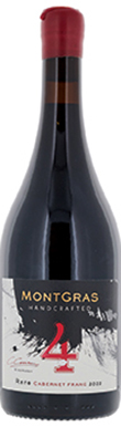 MontGras, Handcrafted 4 Cabernet Franc, Maipo Valley, Chile 2022