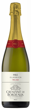 Marks & Spencer, Classics No42, Crémant de Bordeaux, France NV