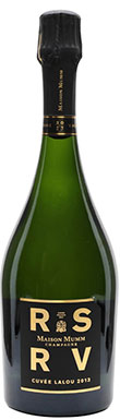 Mumm, RSRV Cuvée Lalou, Champagne, France, 2013