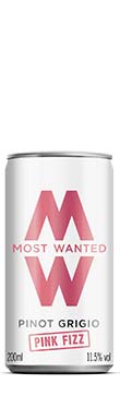 Most Wanted, Pinot Grigio Pink Fizz, European Union