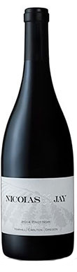 Nicolas-Jay, Own Rooted Pinot Noir, Willamette Valley, 2018