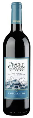 Peachy Canyon, Nancy's View Syrah, Adelaida District, Paso Robles, California, USA 2022