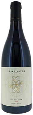 Peake Ranch, Pinot Noir, Santa Barbara County, Santa Rita Hills, California 2019