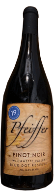 Pfeiffer Winery, Blue Dot Reserve Pinot Noir, Willamette