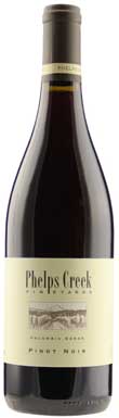 Phelps Creek Vineyards, Dijon Clone 115 Pinot Noir, Columbia Gorge, Oregon, USA 2022