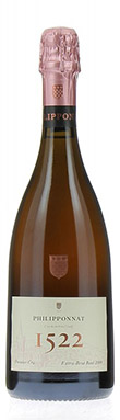 Philipponnat, 1522 - Extra-Brut Rosé, Champagne, 2012