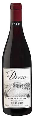 Drew Family Cellars, Faite de Mer Farm - Field Selections Pinot Noir, Mendocino Ridge, Mendocino County, California, USA 2022