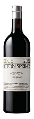 Ridge Vineyards, Lytton Springs, Sonoma County, California 2022