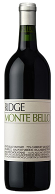 Ridge Vineyards, Monte Bello, Santa Cruz Mountains, 2016