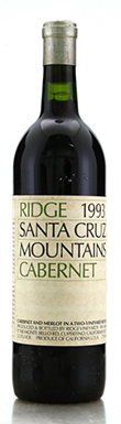 Ridge Vineyards, Santa Cruz Mountains, California, USA, 1993