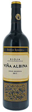 Bodegas Riojanas, Viña Albina Gran Reserva, Rioja Alta 2013