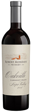 Robert Mondavi, Cabernet Franc, Napa Valley, Oakville, California 2018