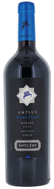 Santa Ema, Amplus Merlot, Maipo Valley, Chile, 2022