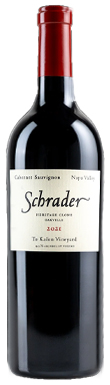 Schrader Cellars, Heritage Clone To Kalon Vineyard Cabernet Sauvignon, Oakville, Napa Valley, California, USA 2021