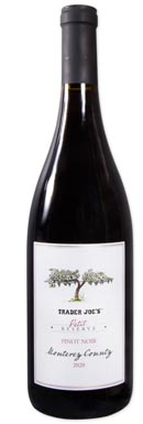 Trader Joe's, Petit Reserve Pinot Noir, Monterey County, California, USA 2021