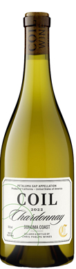 Coil, Chardonnay,Petaluma Gap, Sonoma County, California, USA 2022