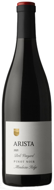 Arista, Perli Vineyard Pinot Noir, Mendocino Ridge, Medocino County, California, USA 2021