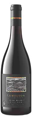 Lemelson, Jerome Reserve Pinot Noir, Willamette Valley, Oregon, USA 2021