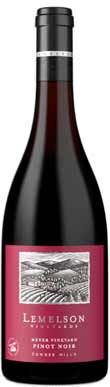 Lemelson, Meyer Vineyard Pinot Noir, Dundee Hills, Willamette Valley, Oregon, USA 2022