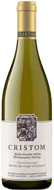 Cristom Vineyards, Seven Springs Vineyard Chardonnay, Eola-Amity Hills, Willamette Valley, Oregon, USA 2022