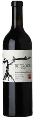 Bedrock Wine Co, Heritage Red Wine, Sonoma County, California, USA 2021