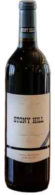 Stony Hill, Ink Grade Cabernet Sauvignon, Howell Mountain, Napa Valley, California, USA 2021