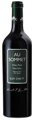 Amuse Bouche Winery, Au Sommet Cabernet Sauvignon, Atlas Peak, Napa Valley, California, USA 2021