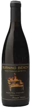 Burning Bench, Moon Hill Vineyard Pinot Noir, Marin County, California, USA 2019