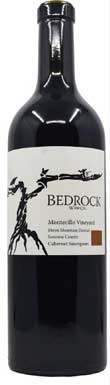 Bedrock Wine Co, Montecillo Vineyard Cabernet Sauvignon, Moon Mountain, Sonoma County California, USA 2022