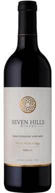 Seven Hills, Founding Vineyard Merlot, Walla Wall Valley, Washington, USA 2021