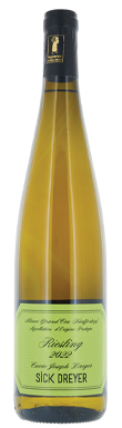 Sick-Dreyer, Cuvée Joseph Dreyer Riesling, Grand Cru Kaefferkopf, Alsace, France 2022