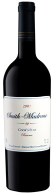 Smith Madrone, Cook's Flat Reserve, Napa Valley, Spring Mountain, 2007