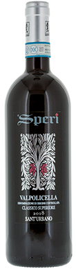 Speri, Sant'Urbano, Valpolicella, Classico Superiore, 2018