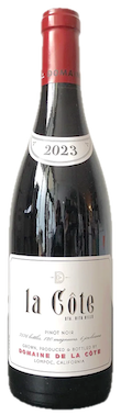 Bottle of Domaine de la Côte, La Côte Pinot Noir, Sta Rita Hills, Santa Barbara County, California, USA, 2023