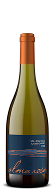 Bottle of Alma Rosa, Estate Chardonnay, Sta Rita Hills, Santa Barbara County, California, USA, 2023
