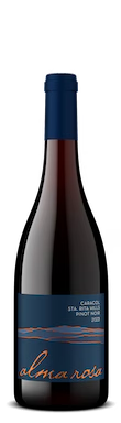 Bottle of Alma Rosa, Caracol Pinot Noir, Sta Rita Hills, Santa Barbara County, California, USA, 2023