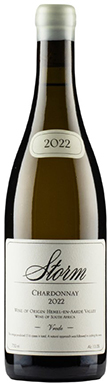Storm Wines, Vrede Chardonnay, Hemel-en-Aarde, South Africa, 2022