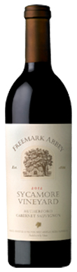 Freemark Abbey, Sycamore Vineyard Cabernet Sauvignon, Napa Valley, Rutherford, California, USA 2012