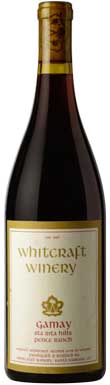 Whitcraft, Pence Ranch Gamay Noir, Sta Rita Hills, Santa Barbara County, California, USA 2023