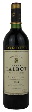 Château Talbot, St-Julien, 4ème Cru Classé, Bordeaux, France 1983