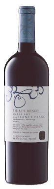Thirty Bench, Small Lot Cabernet Franc, Beamsville Bench, Niagara Peninsula, Ontario, Canada, 2022