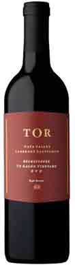 TOR Wines, Beckstoffer To Kalon Vineyard BFD Cabernet Sauvignon, Oakville, Napa Valley, California, USA 2021