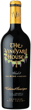 The Vineyard House, HW Crabb's Halter Valley Vineyard Estate, Block 8 'The Boss' Cabernet Sauvignon, Oakville, Napa Valley, California, USA, 2015