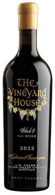 The Vineyard House, HW Crabb's Halter Valley Vineyard Estate, Block 8 'The Boss' Cabernet Sauvignon, Oakville, Napa Valley, California, USA, 2022