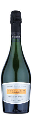 Undurraga, Titillum Millesime Blanc de Blancs Brut, Leyda Valley, San Antonio, Chile 2018