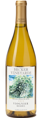 Becker Vineyards, Reserve Viognier, Texas High Plains, USA 2022