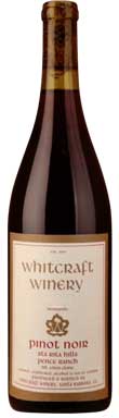 Whitcraft, Pence Vineyard Mt. Eden Clone Pinot Noir, Sta Rita Hills, Santa Barbara County, California, USA 2014