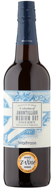 Sánchez Romate, Waitrose Blueprint Amontillado Medium Dry, Jerez, Spain NV