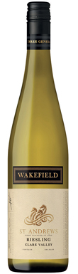 Wakefield Estate, St Andrews Riesling, Clare Valley, 2015